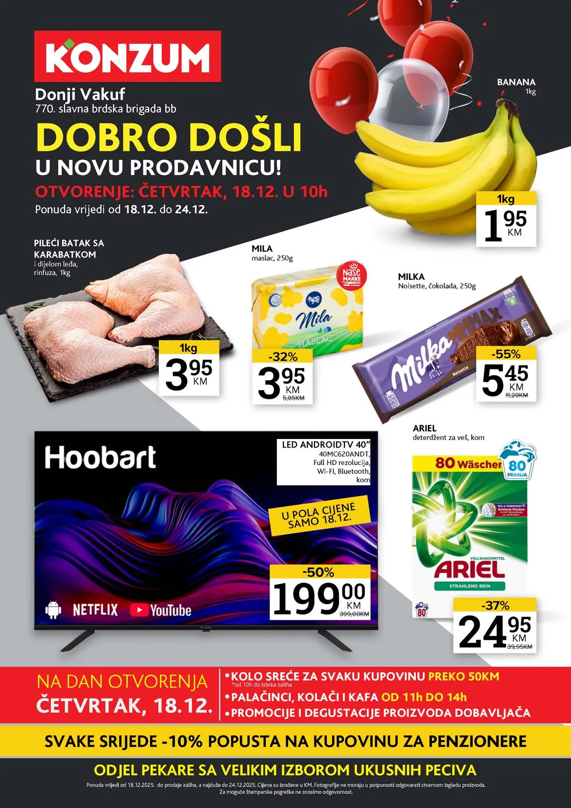 Snizenja Konzum na kasama konzum sniženja na kasama