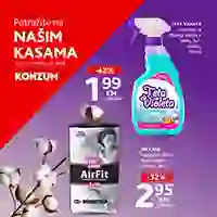 Konzum i Mercator – sniženje do 42% na kasi do 08.03.2026