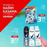 Konzum i Mercator akcija: Sniženja na kasama važe do 12.04.2026
