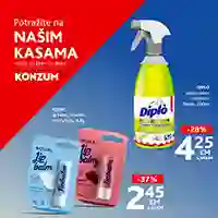 Konzum & Mercator – Top prodaja na kasama, sniženja do 25.01.2026