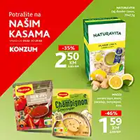 Konzum i Mercator sniženje na kasi do 25. februara 2026
