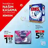 KONZUM i MERCATOR Akcija Top prodaja na kasama sniženja do 30.11.2025.