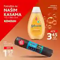 Konzum & Mercator – Top prodaja na kasama, sniženja do 01.02.2026