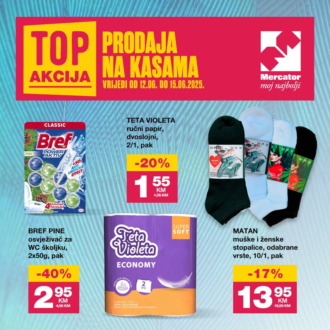 konzum sniženja na kasama