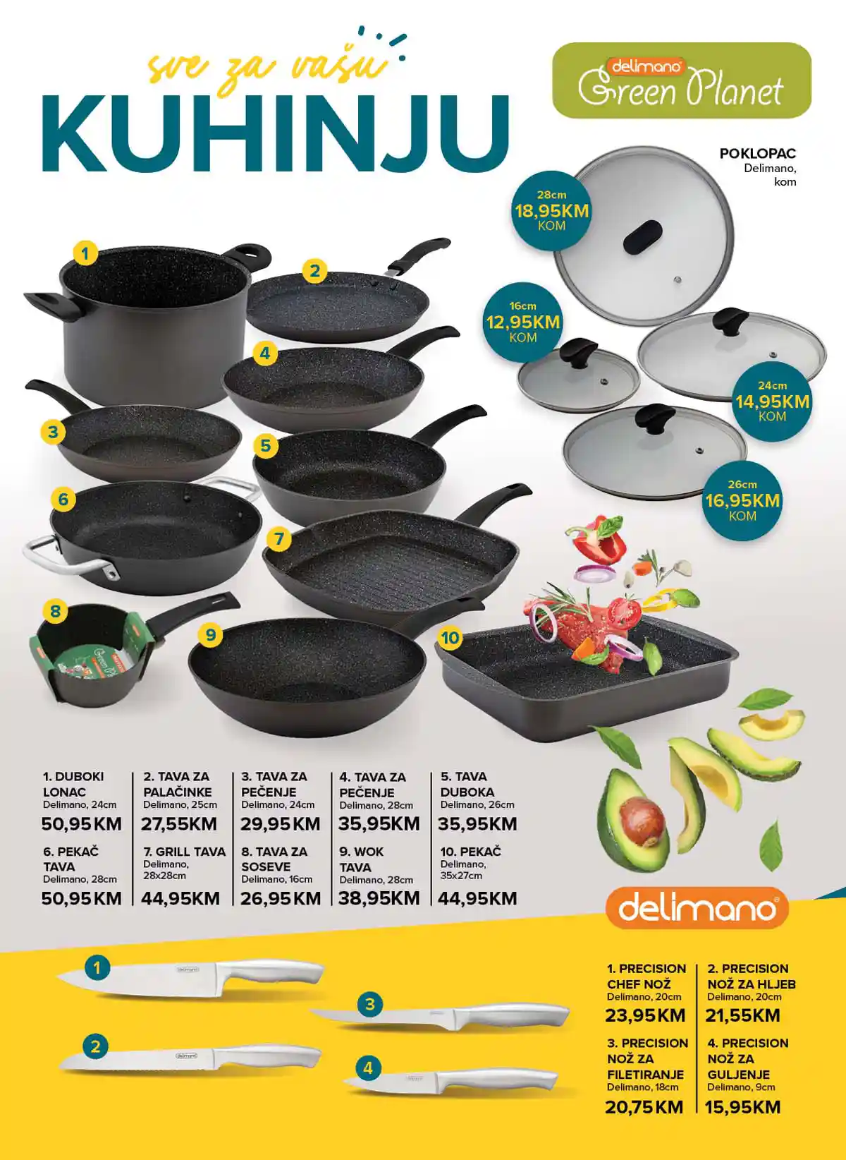 Konzum i Mercator katalog Sve za Vaš dom do 1. marta 2026 – sniženja proizvoda za domaćinstvo i svakodnevnu kupovinu