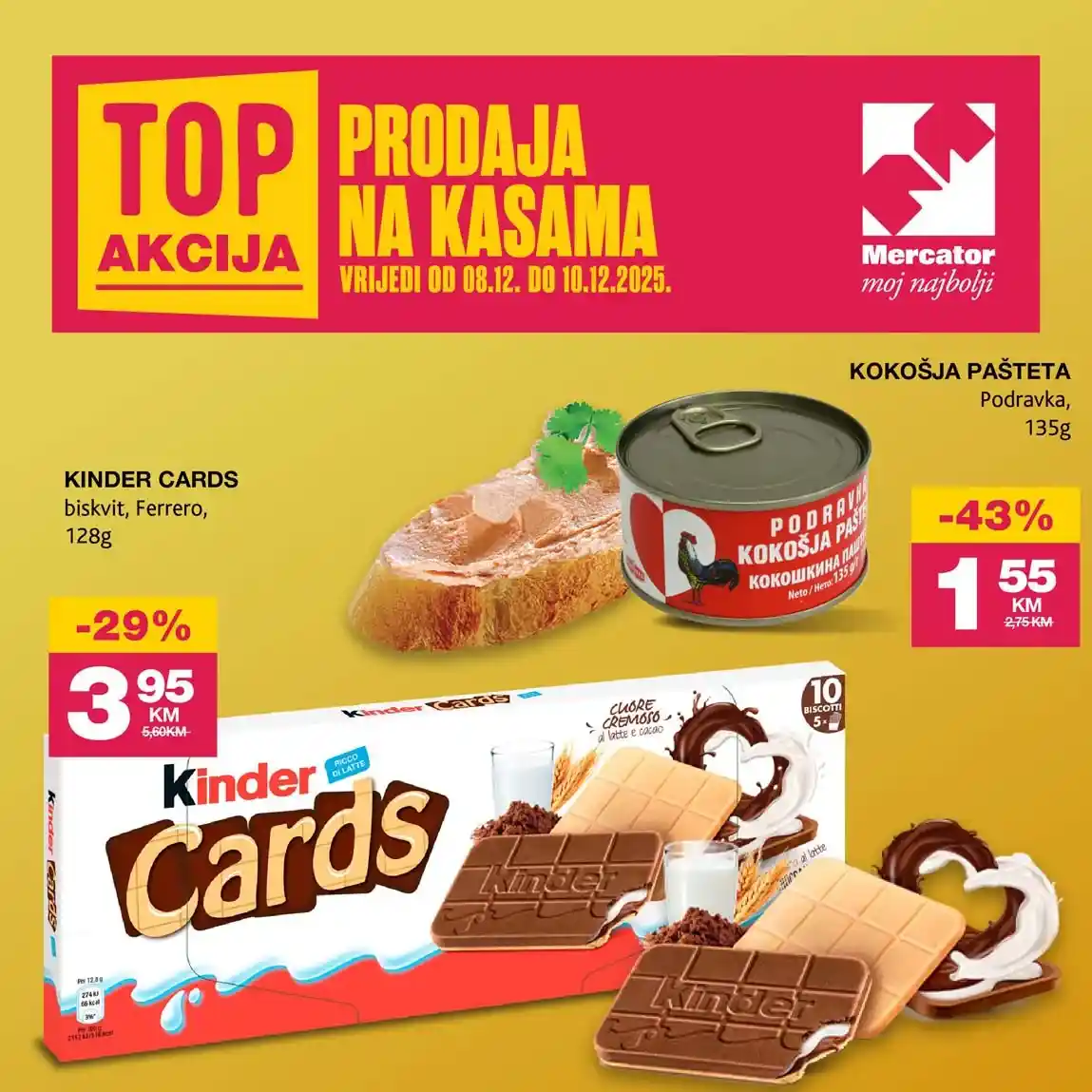 Snizenja Konzum na kasama konzum sniženja na kasama