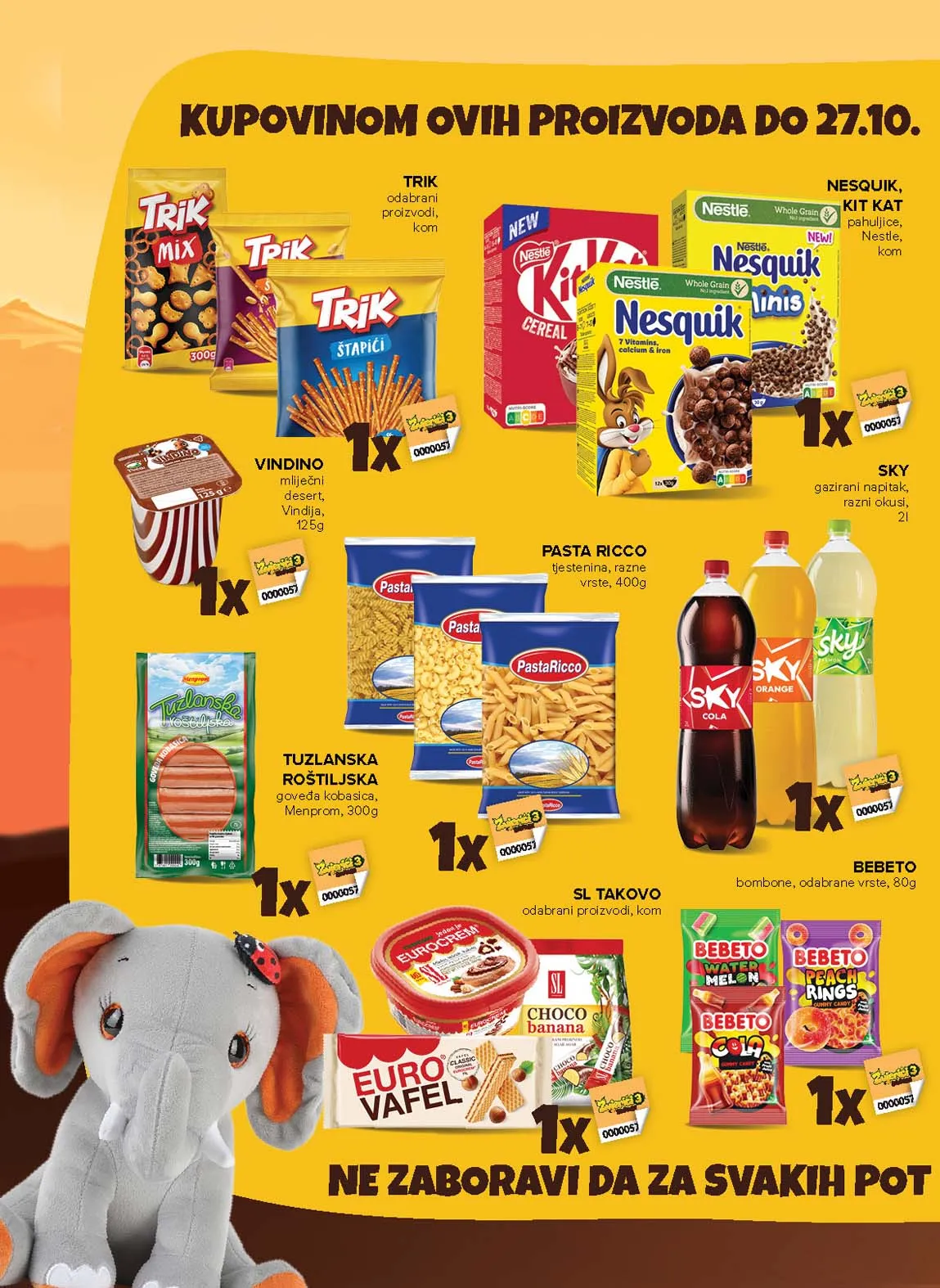 Konzum akcija Mercator katalog