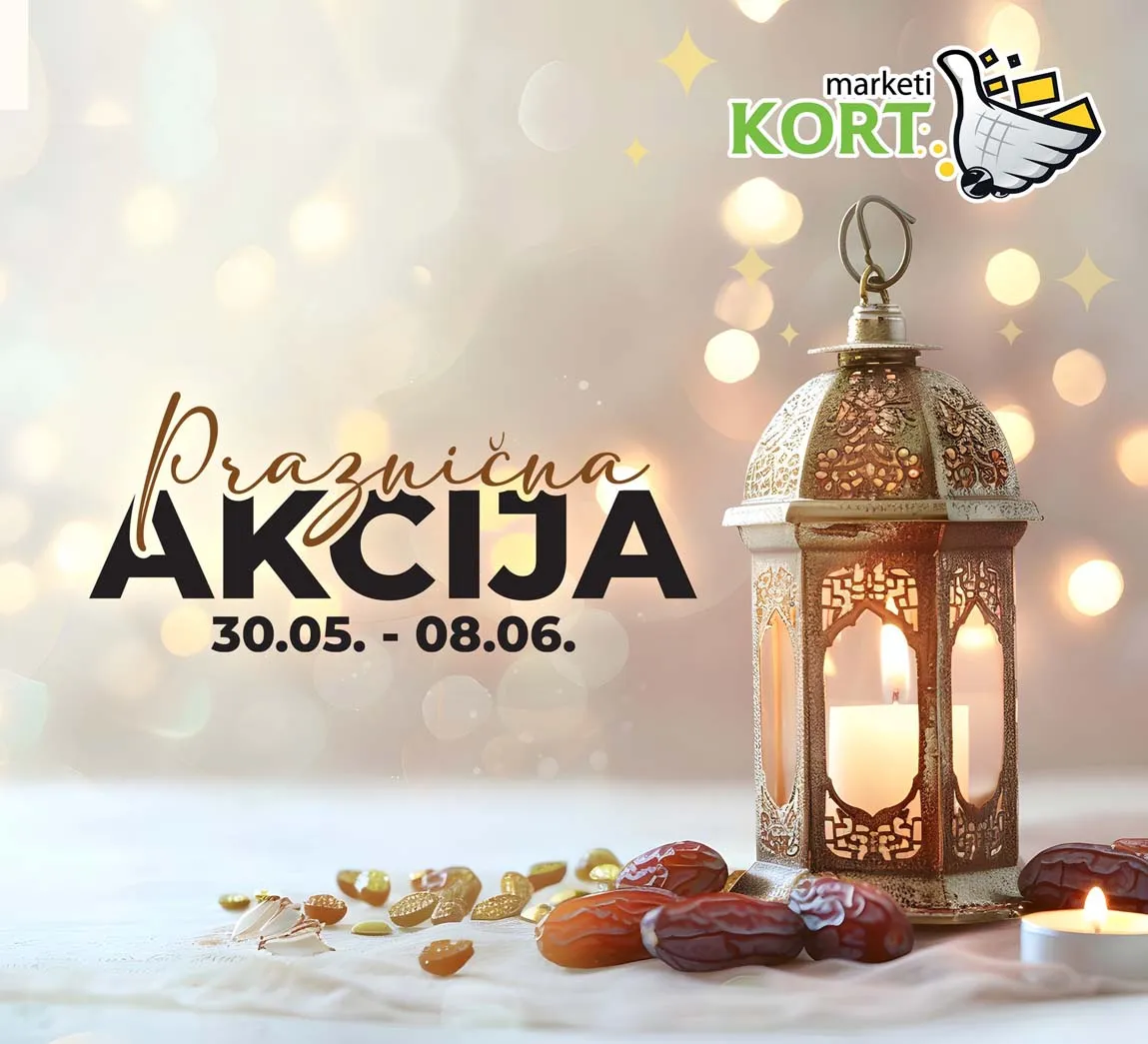 KORT Super Praznična akcija sniženja do 08.06.2025