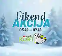 Kort marketi vikend akcija sniženja KORT vikend akcija
