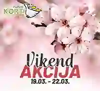 Kort vikend akcija - Sniženja do 22.03.2026