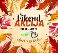KORT vikend akcija