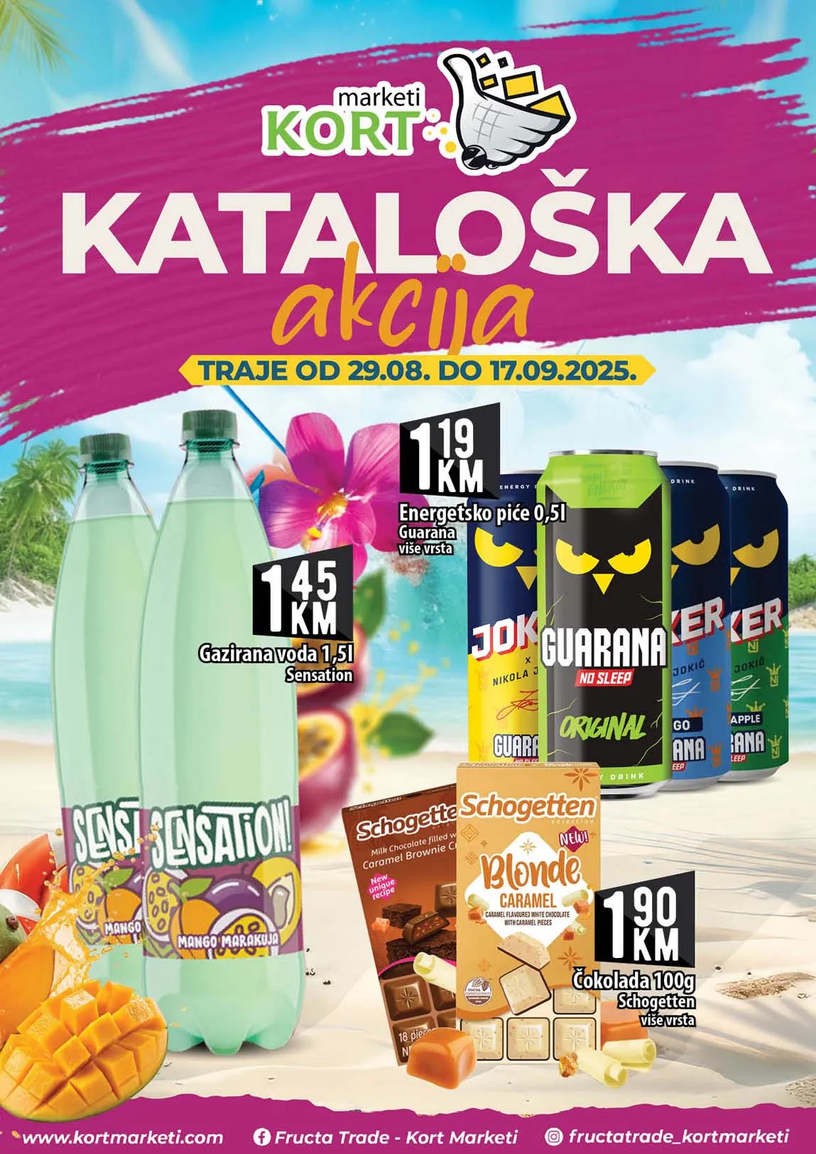 Kort akcija katalog sniženja do 17.09.2025