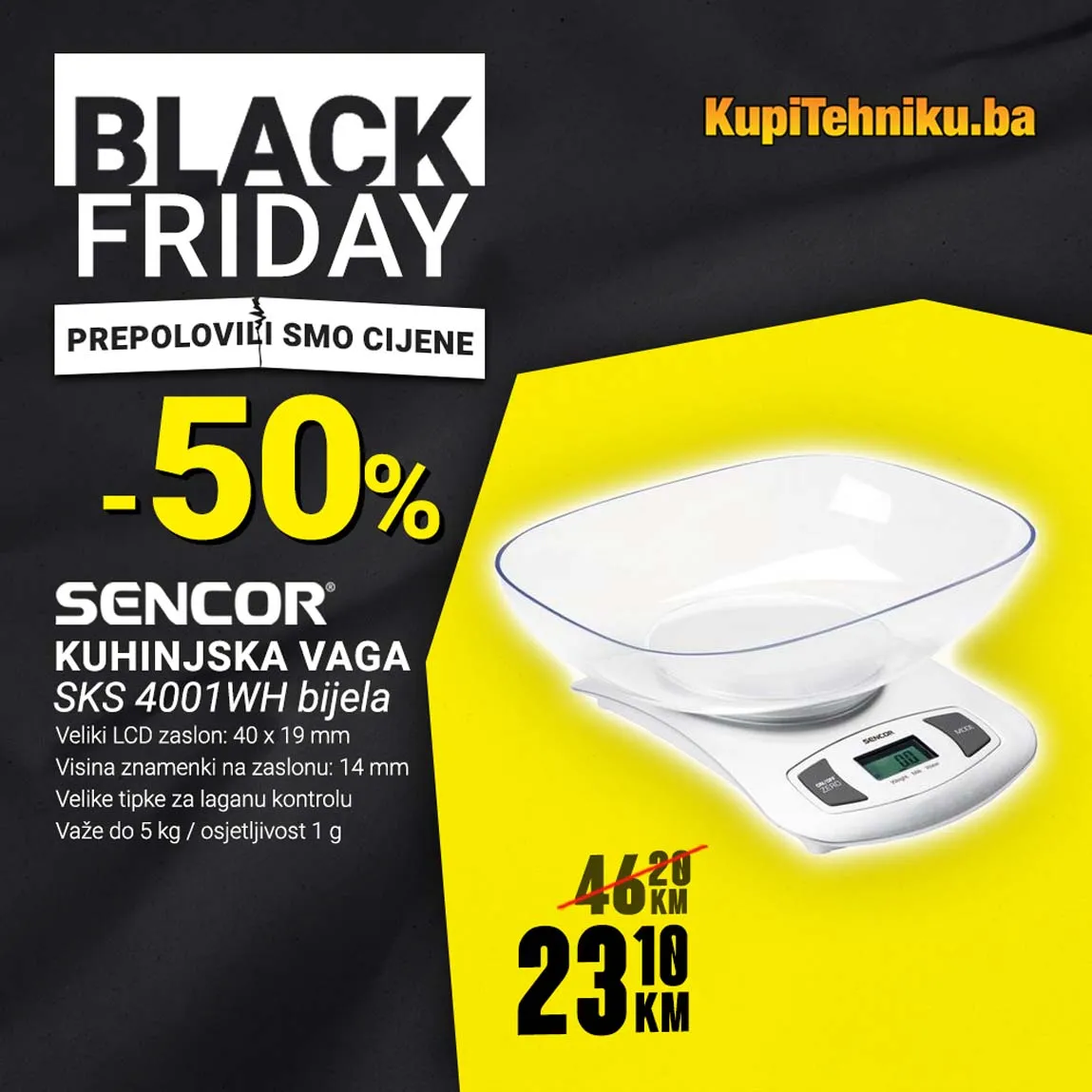 KUPITEHNIKU Akcija BLACK FRIDAY