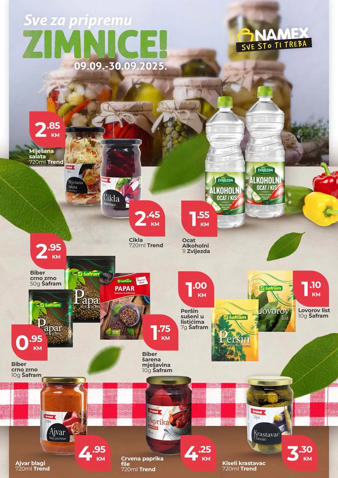 NAMEX akcija SVE ZA PRIPREMU ZIMNICE