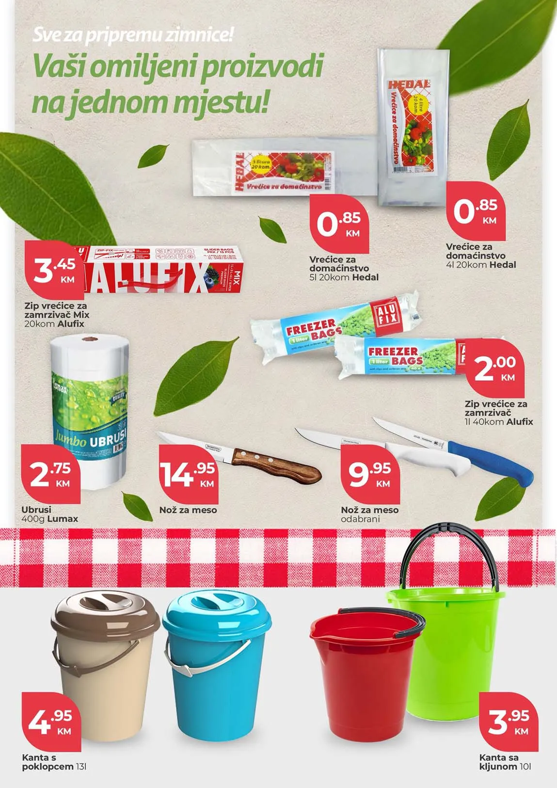 NAMEX akcija SVE ZA PRIPREMU ZIMNICE