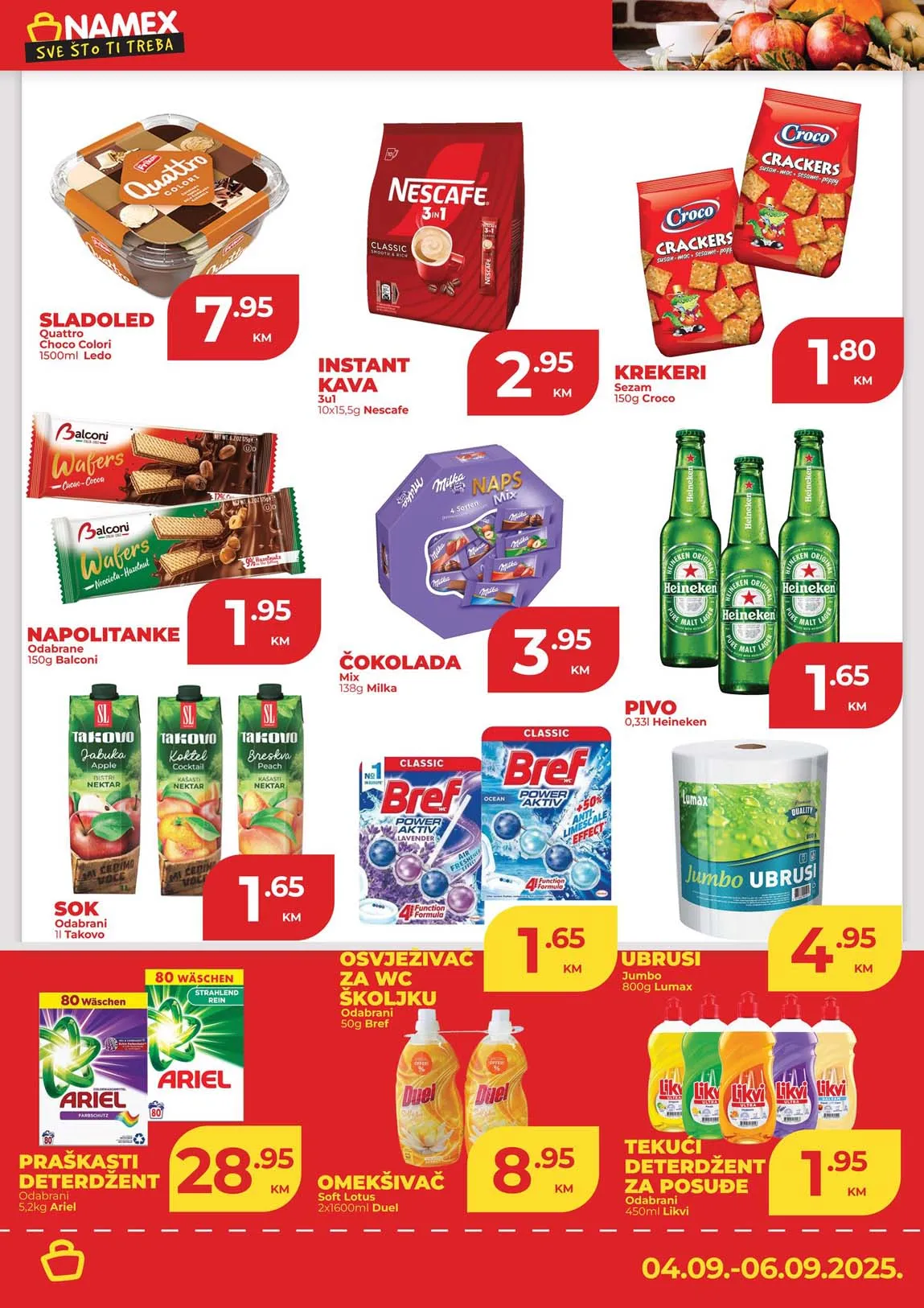 Namex Vikend akcija Sva sniženja na jednom mjestu