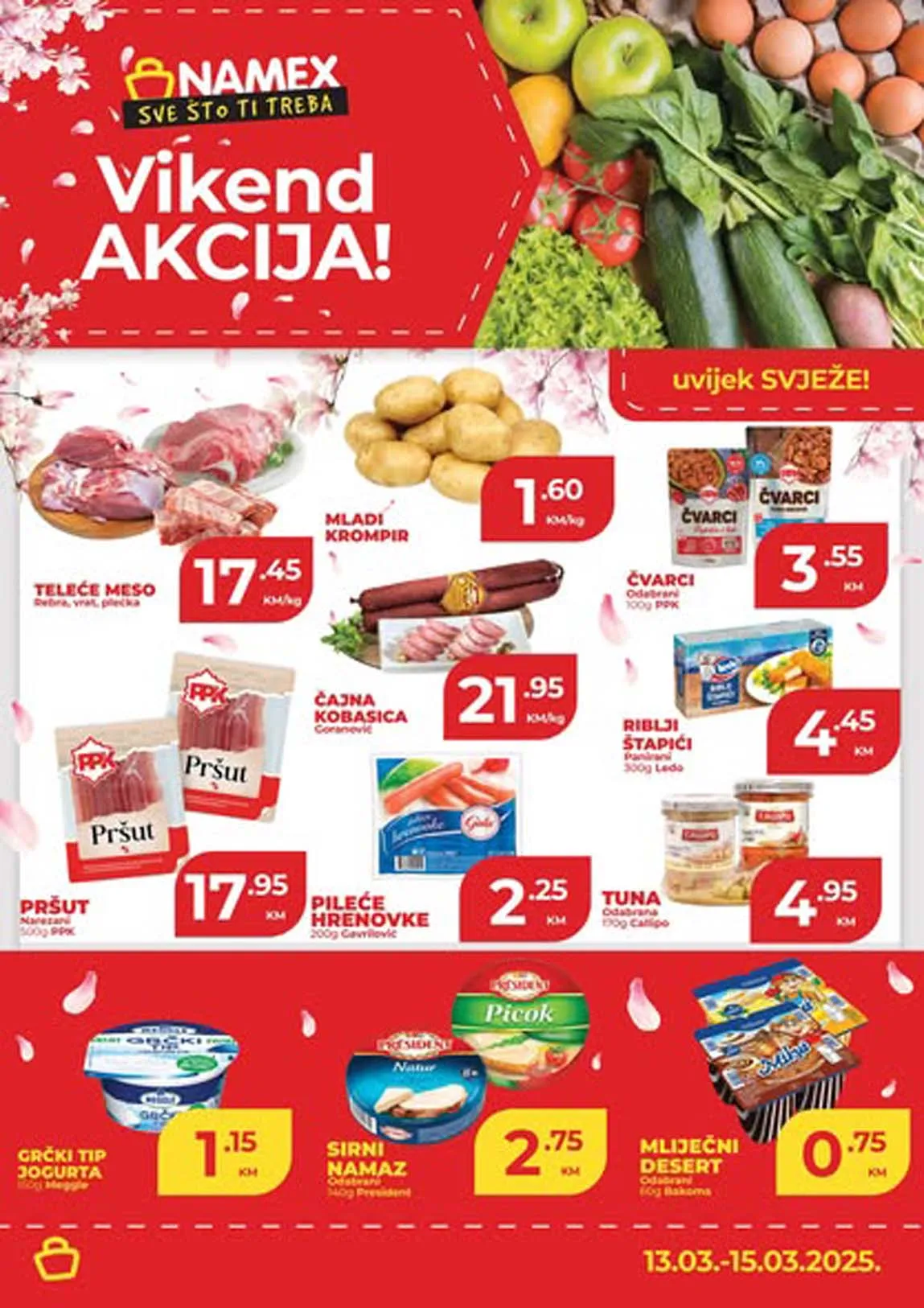 Namex Vikend akcija Sva sniženja na jednom mjestu