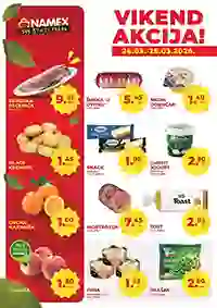 Namex vikend akcija katalog sniženja prehrana piće kućne potrepštine Bosna i Hercegovina do 28. marta 2026
