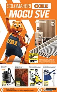 OBI Katalog Solomaheri mogu SVE! Katalog sniženja do 21.09.2025