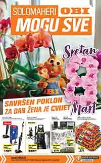 OBI katalog Solomaheri mogu sve sniženja do 21. marta 2026.