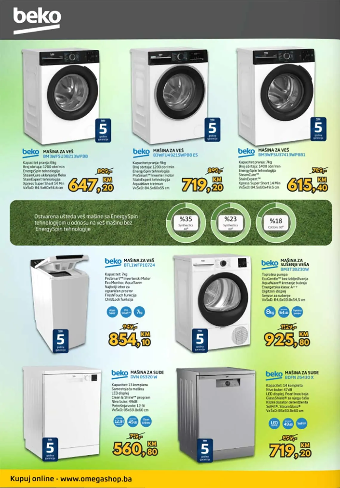 OMEGA BEKO