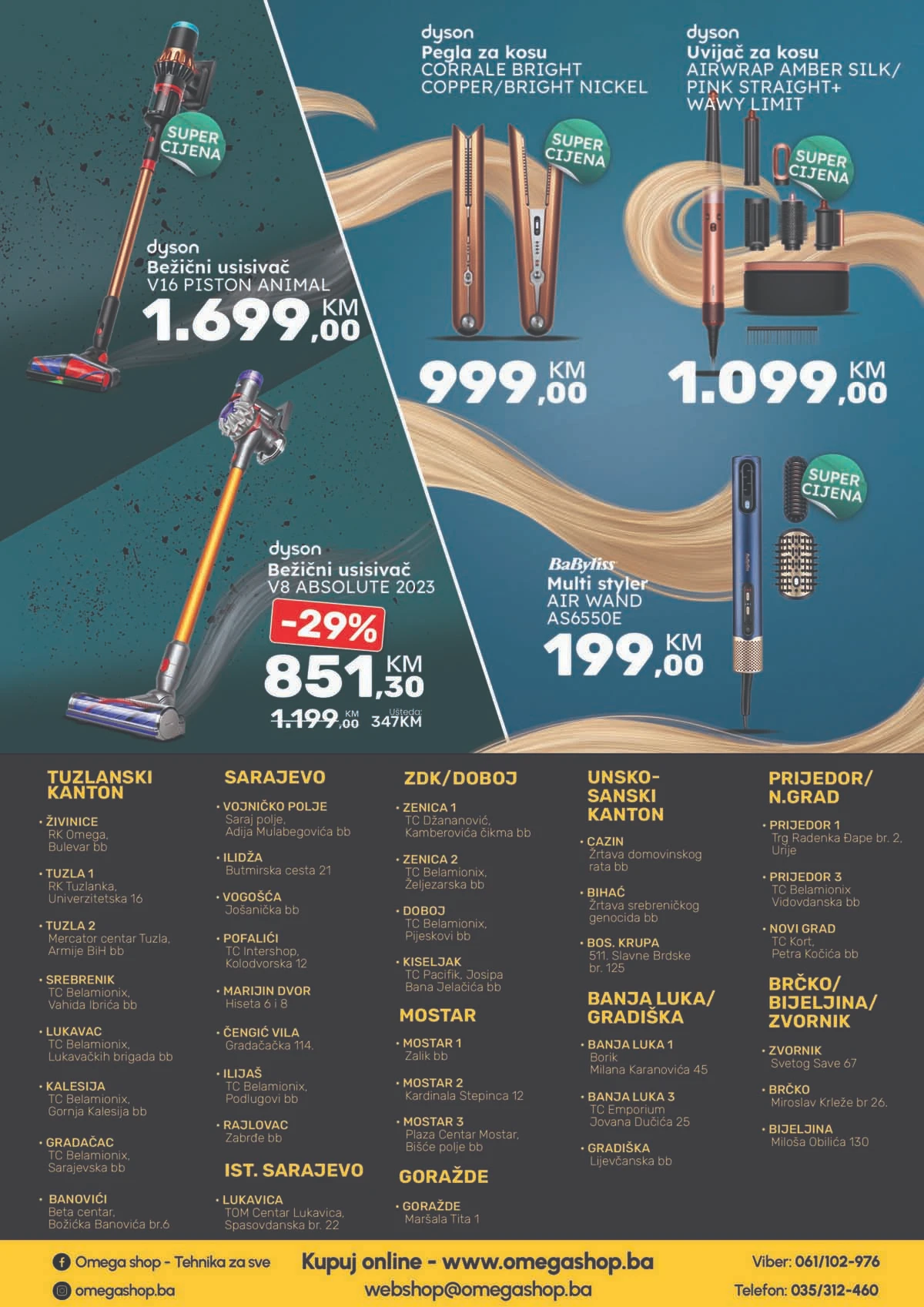 Omega Shop akcija tehnike katalog strana 12 sniženja do 31.03.2026