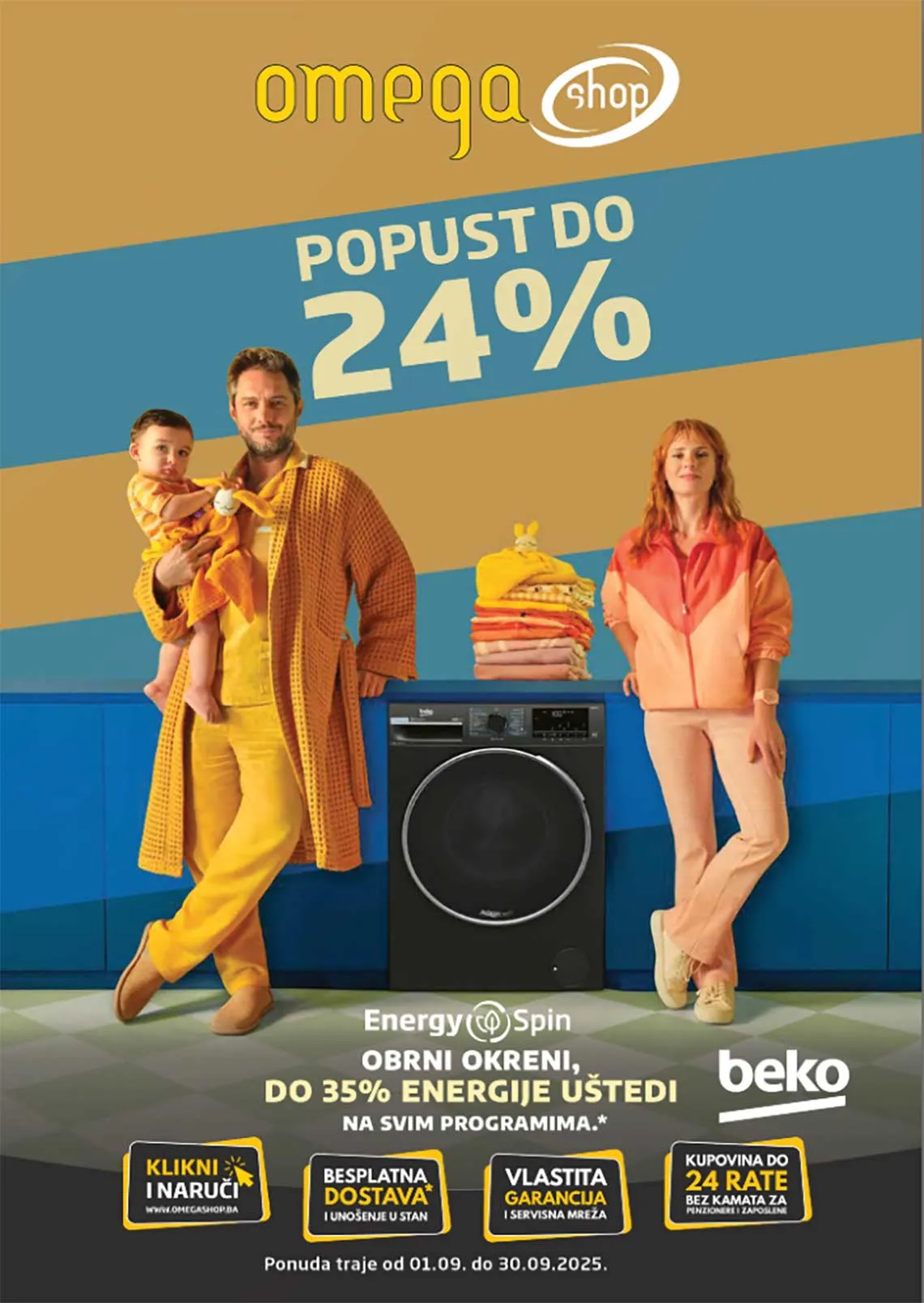 OMEGA SHOP Akcija tehnike - Katalog sniženja do 30.09.2025