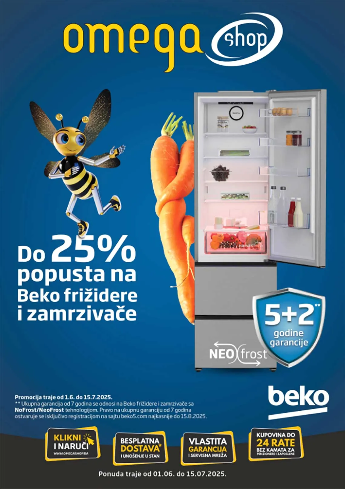 OMEGA SHOP Akcija kataloška sniženja do 15.07.2025
