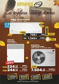 OMEGA BEKO  Akcija za grijanje
