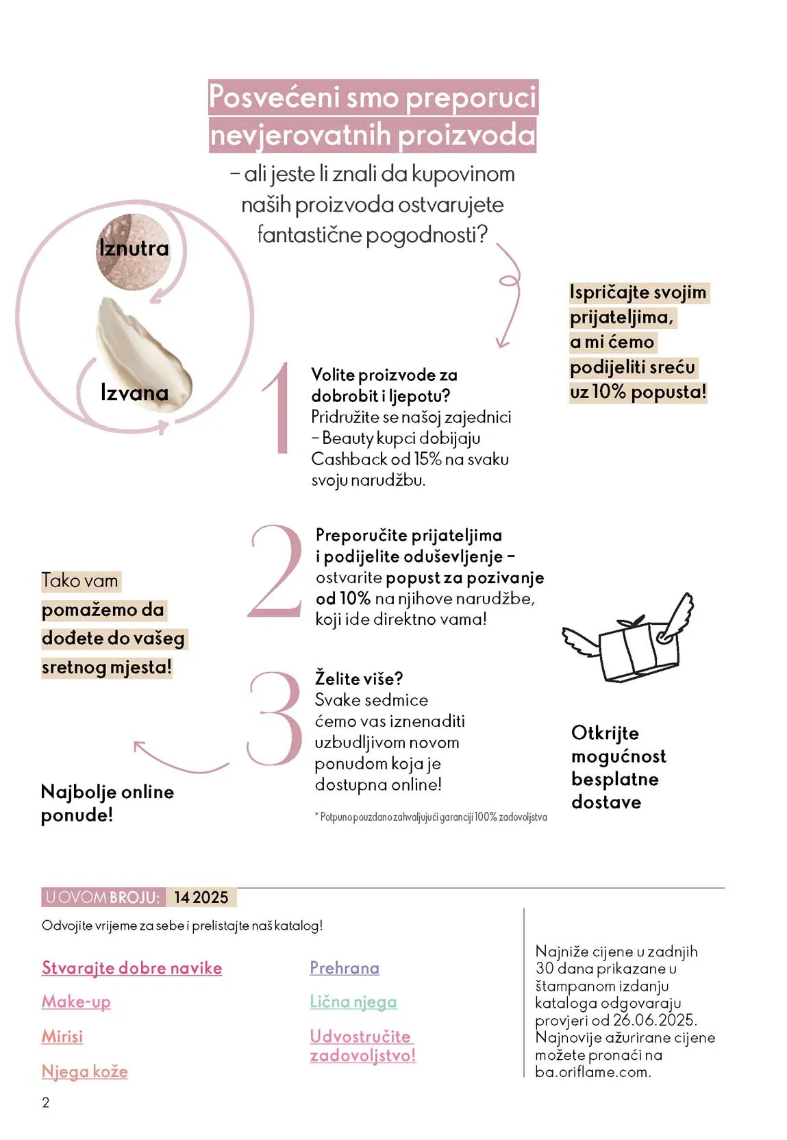 Oriflame katalozi katalog akcija