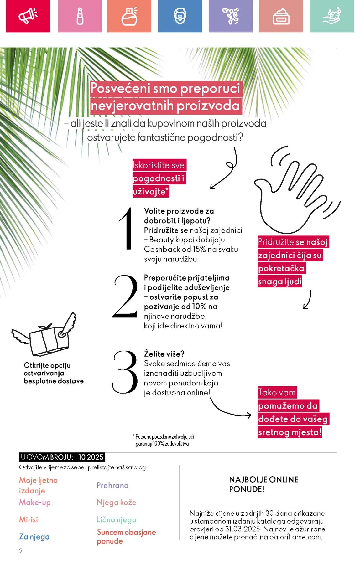 Oriflame katalozi katalog akcija