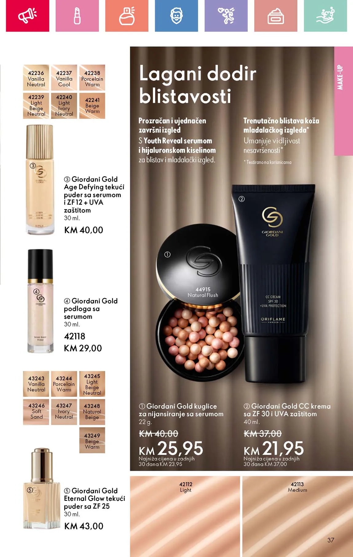 Oriflame katalozi katalog akcija