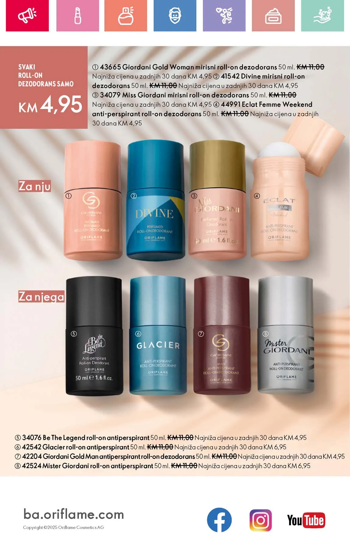 Oriflame katalozi katalog akcija