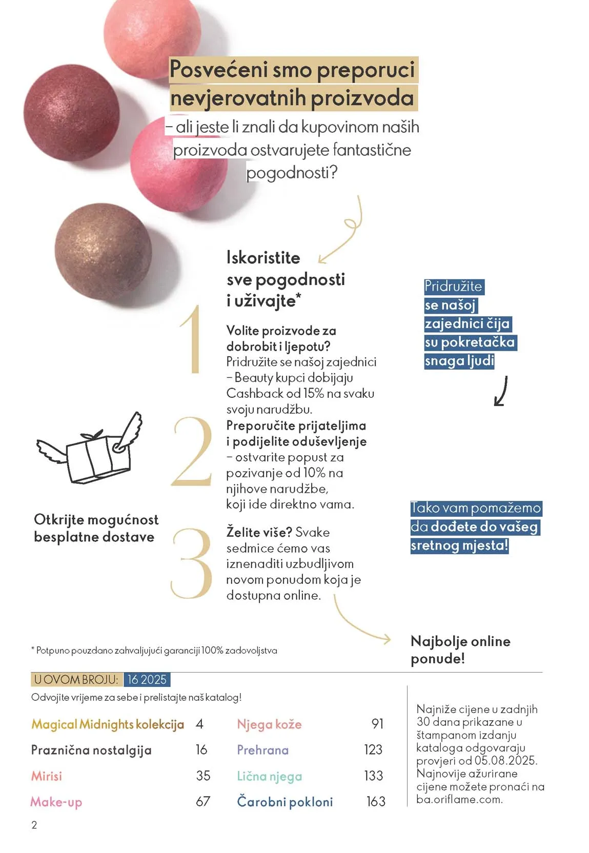 Oriflame katalozi katalog akcija