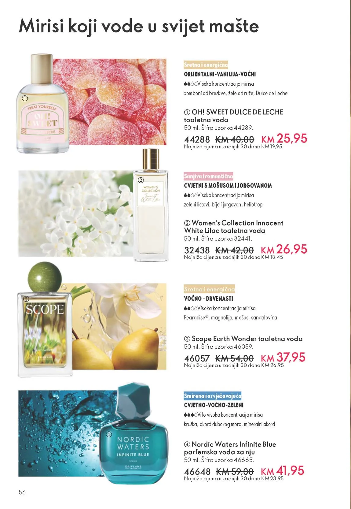Oriflame katalozi katalog akcija