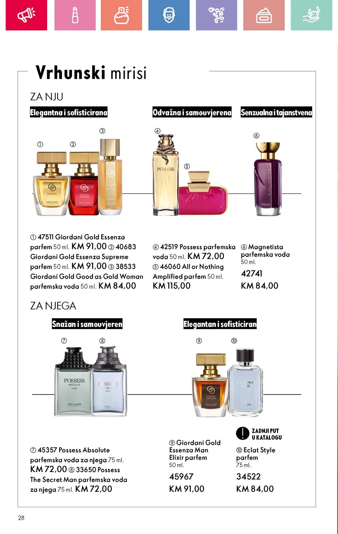 Oriflame katalozi katalog akcija