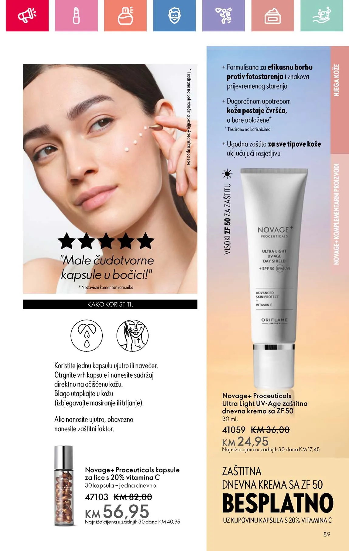 Oriflame katalozi katalog akcija