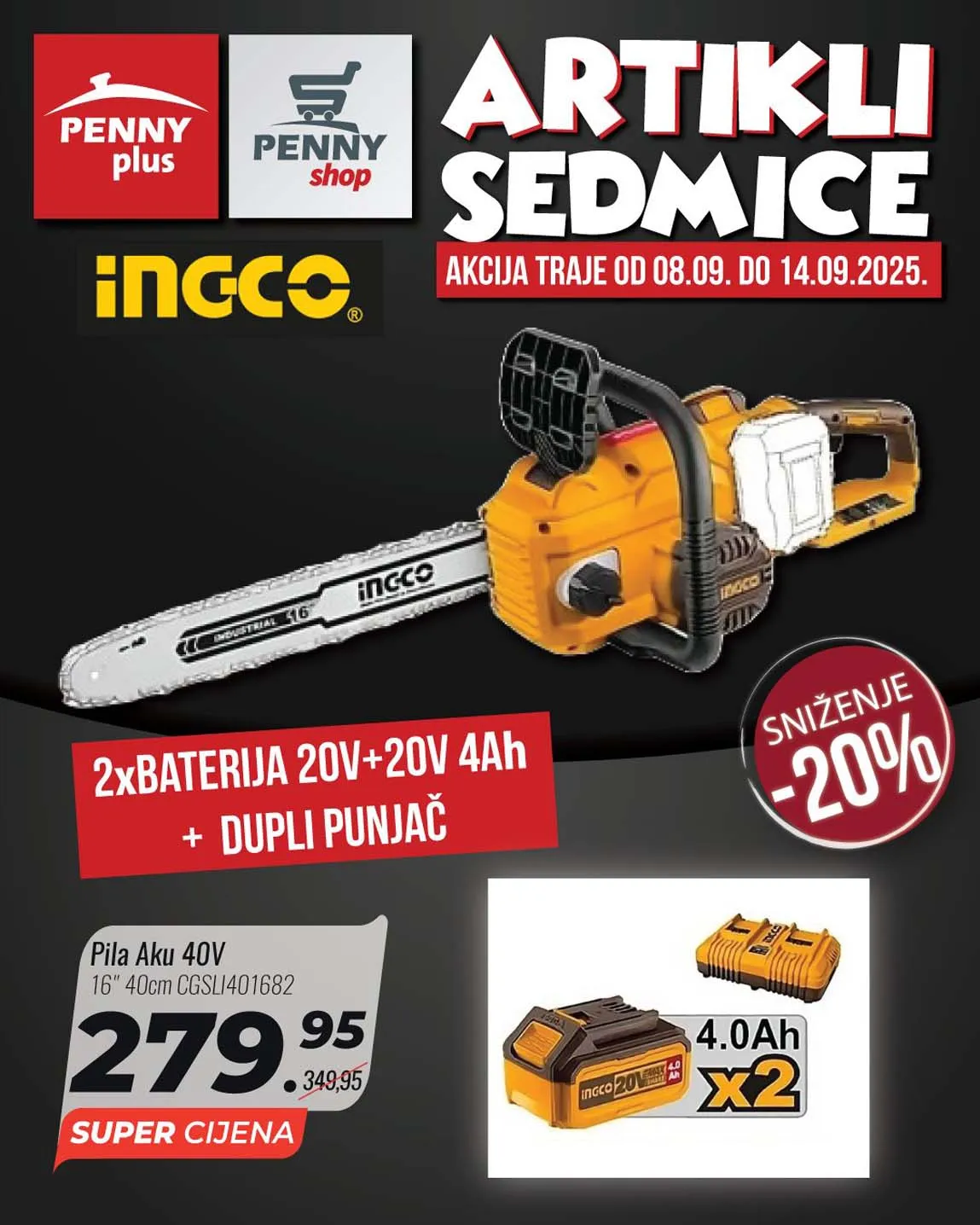 PENNY PLUS arikli sedmice
