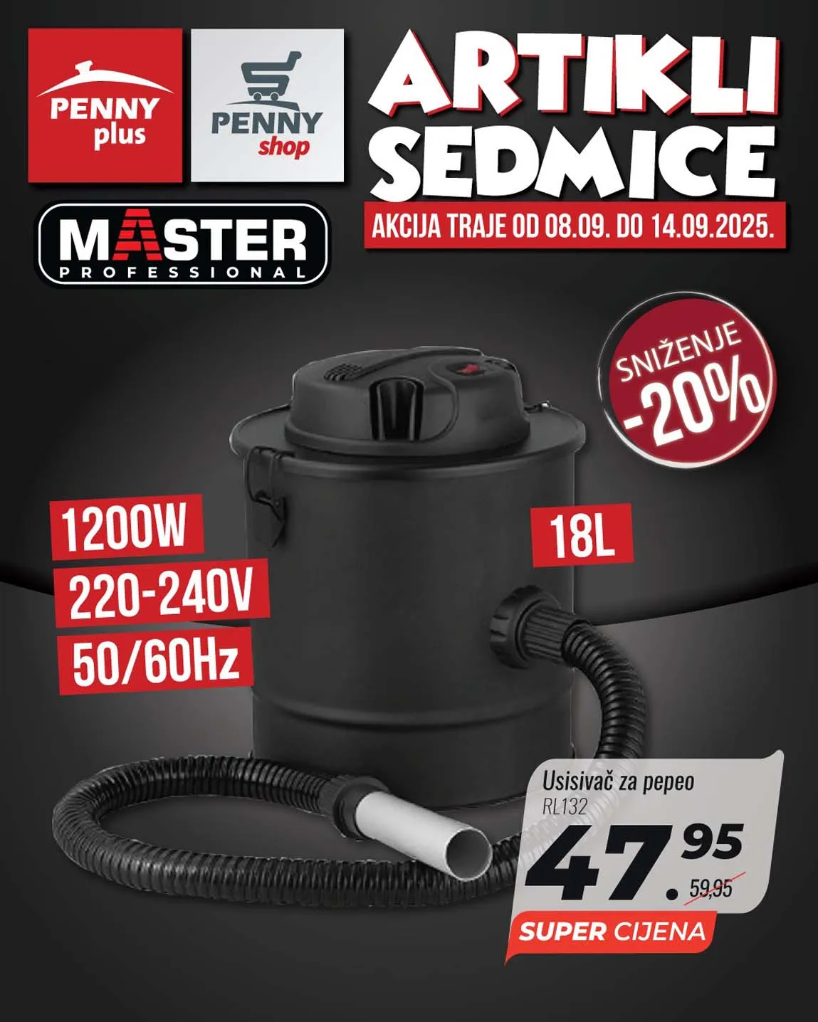 PENNY PLUS arikli sedmice
