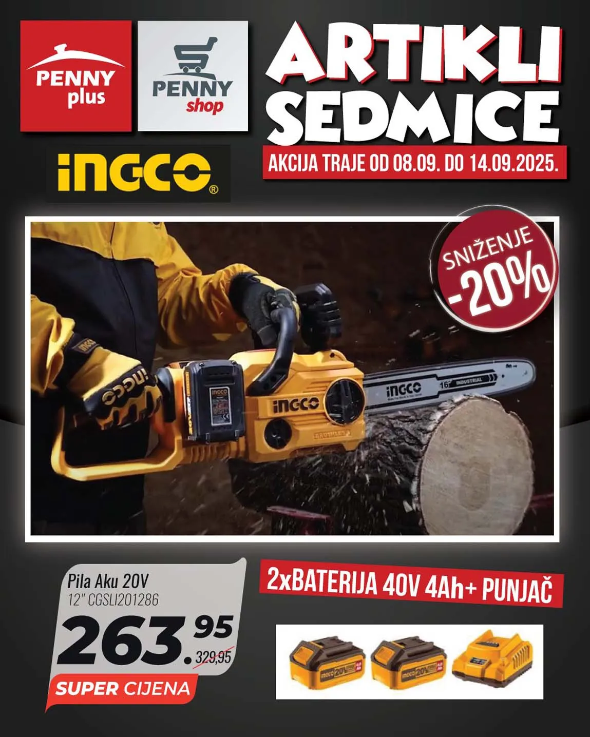PENNY PLUS arikli sedmice