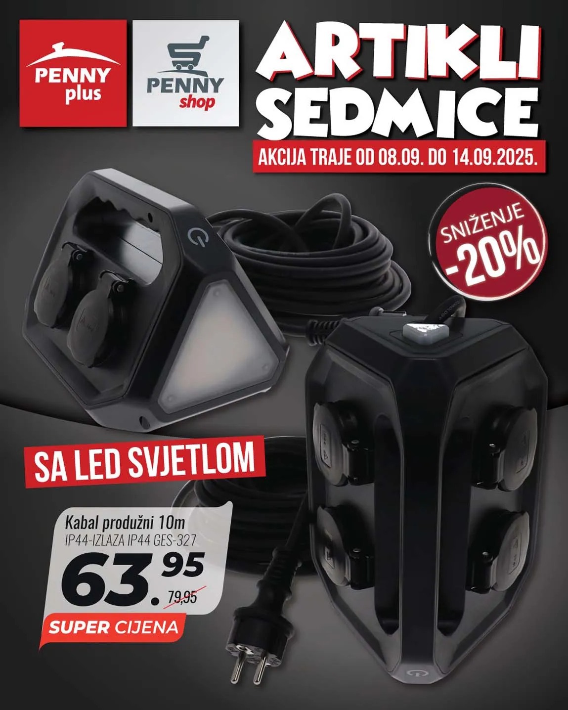 PENNY PLUS arikli sedmice