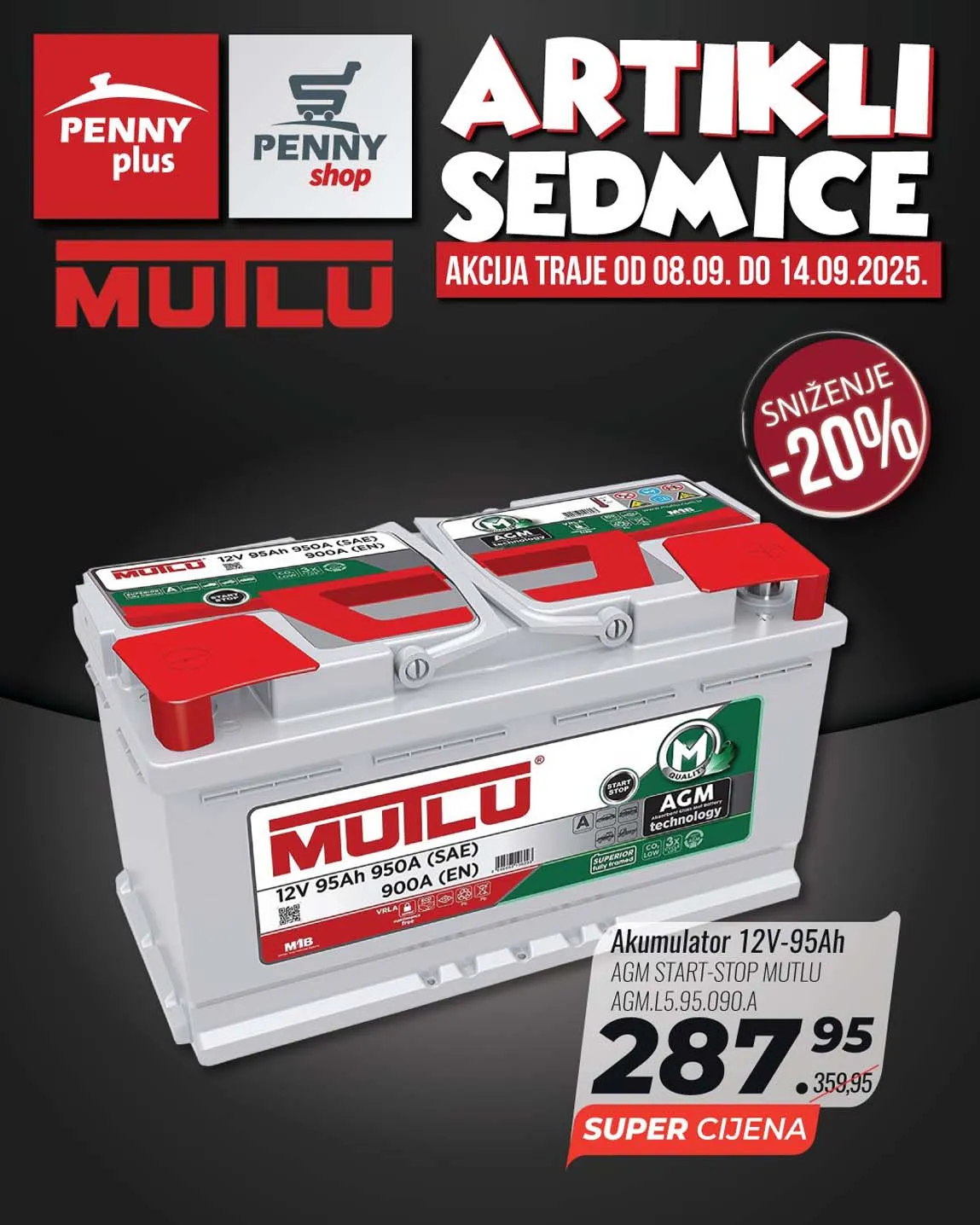 PENNY PLUS arikli sedmice