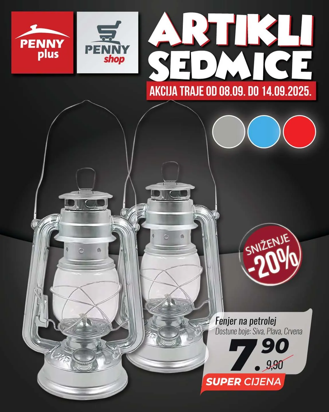PENNY PLUS arikli sedmice