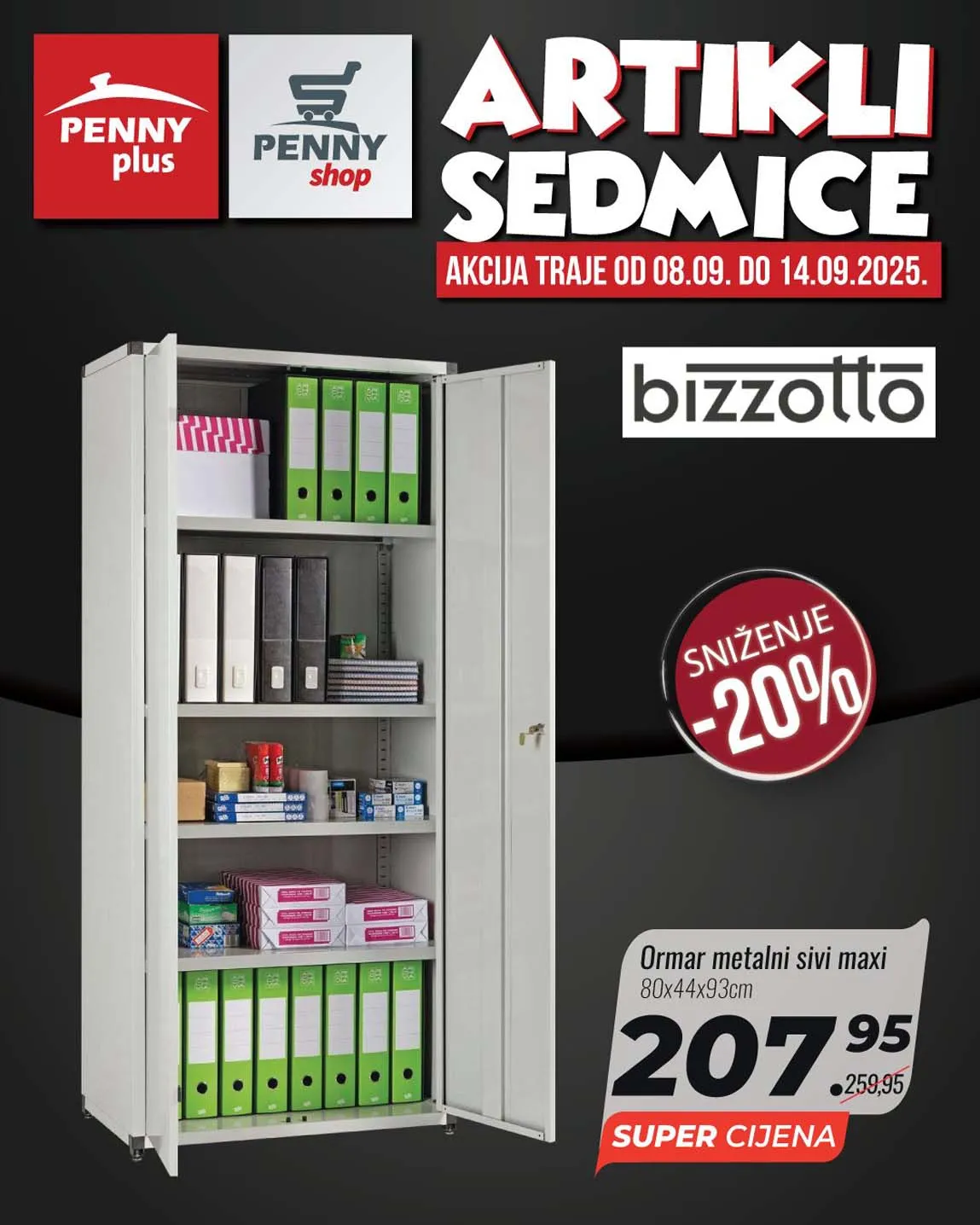 PENNY PLUS arikli sedmice