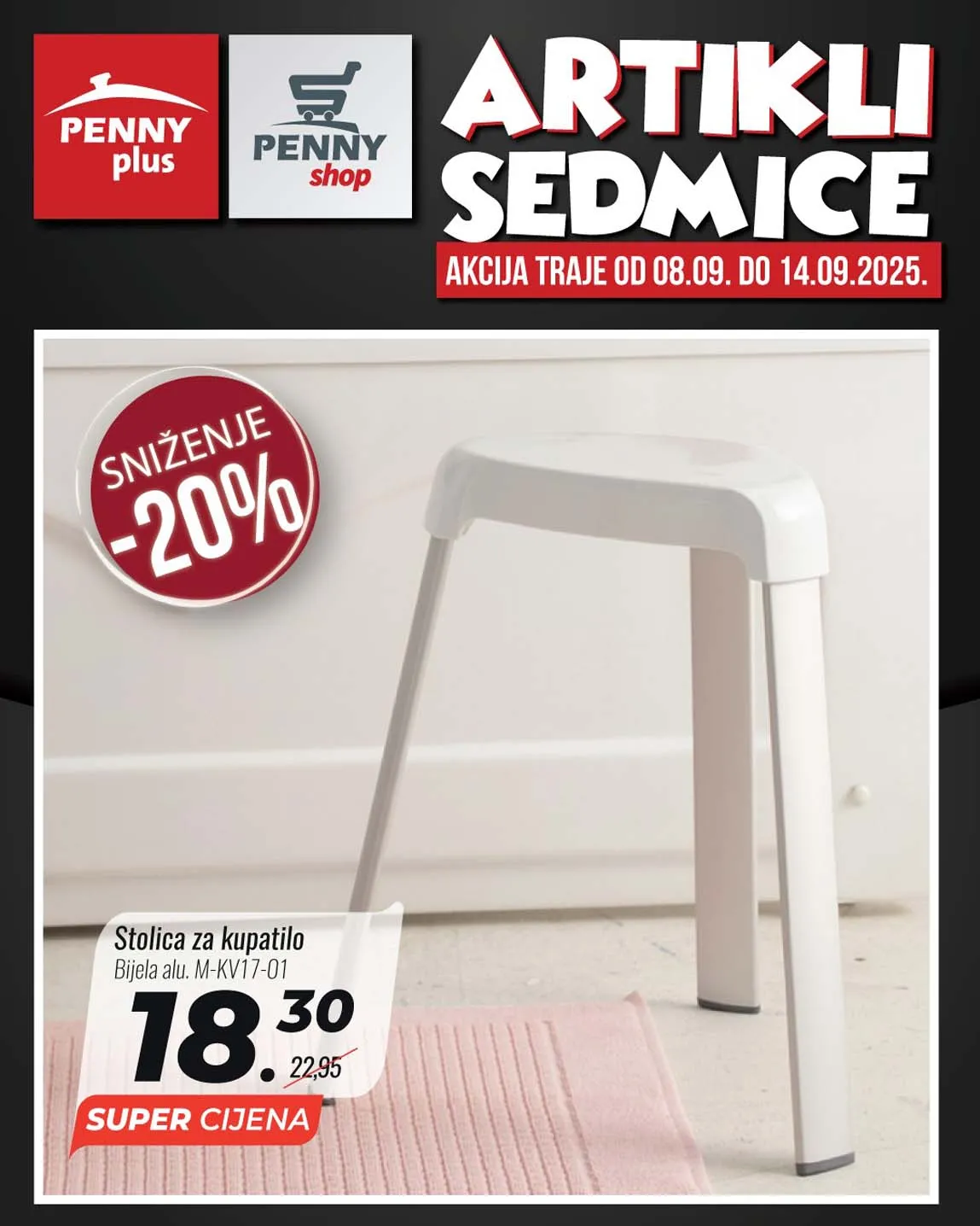 PENNY PLUS arikli sedmice