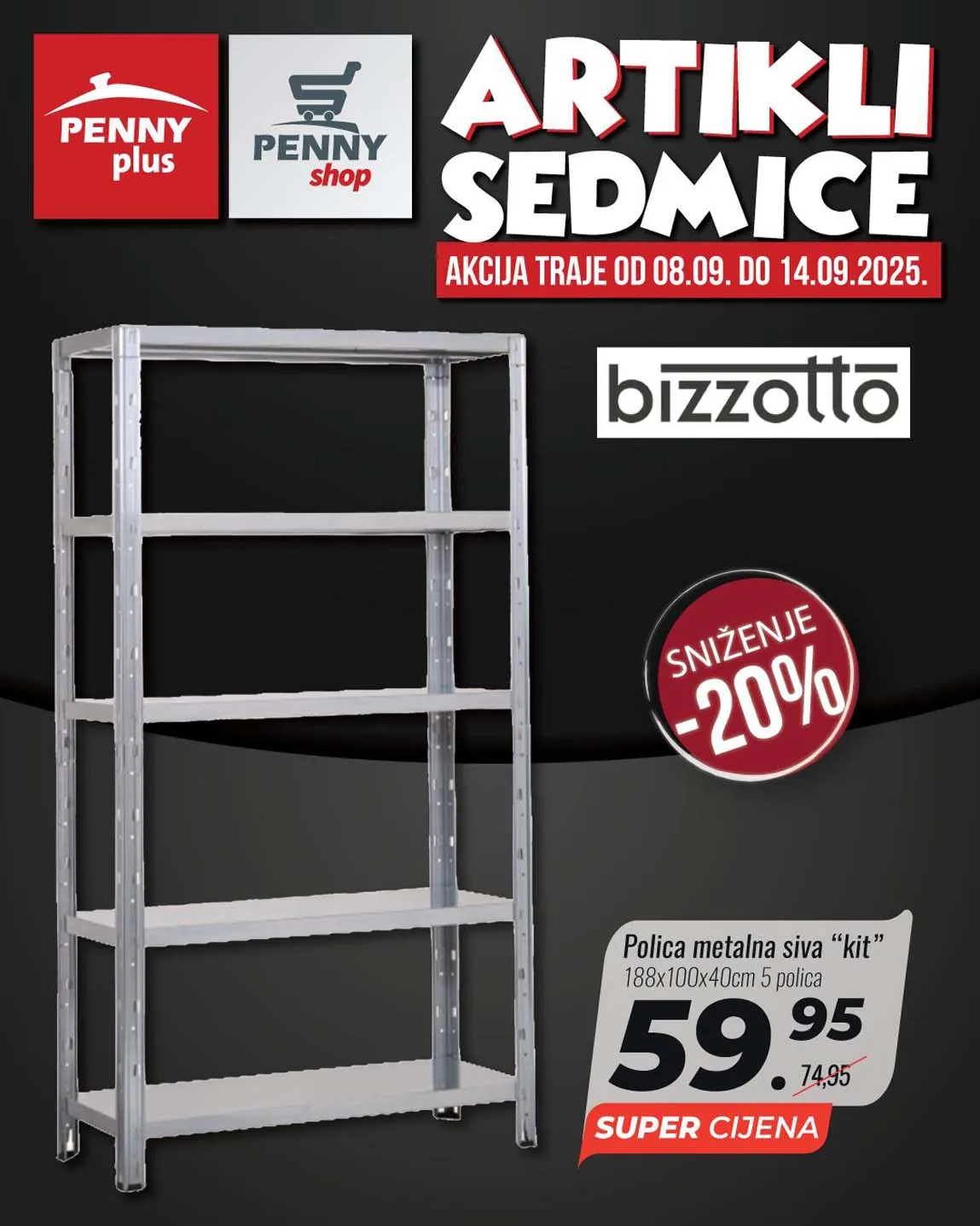 PENNY PLUS arikli sedmice