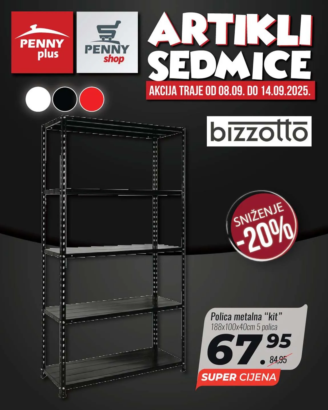 PENNY PLUS arikli sedmice