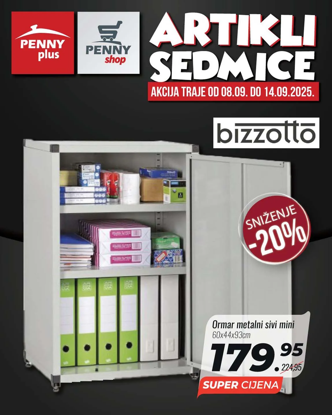 PENNY PLUS arikli sedmice