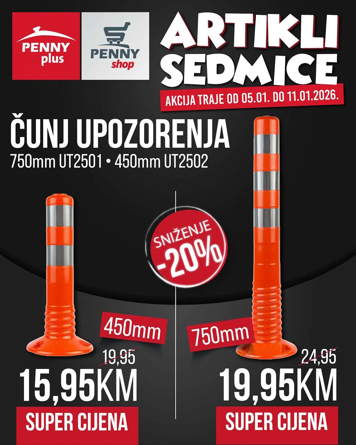 PENNY PLUS arikli sedmice