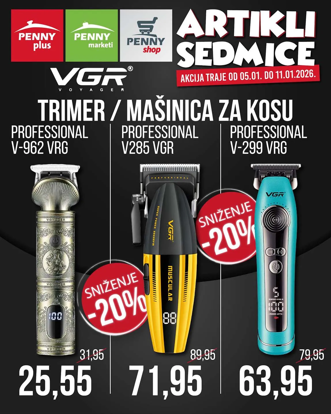 PENNY PLUS arikli sedmice